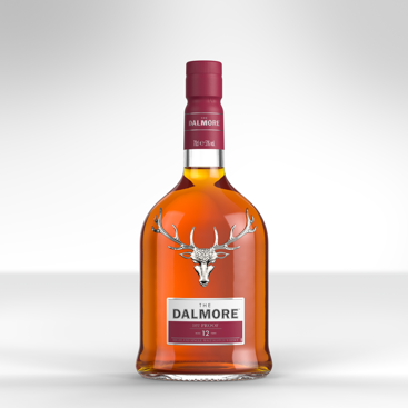 Large Dalmore 102 Proof Aged 12 Years Gm White
