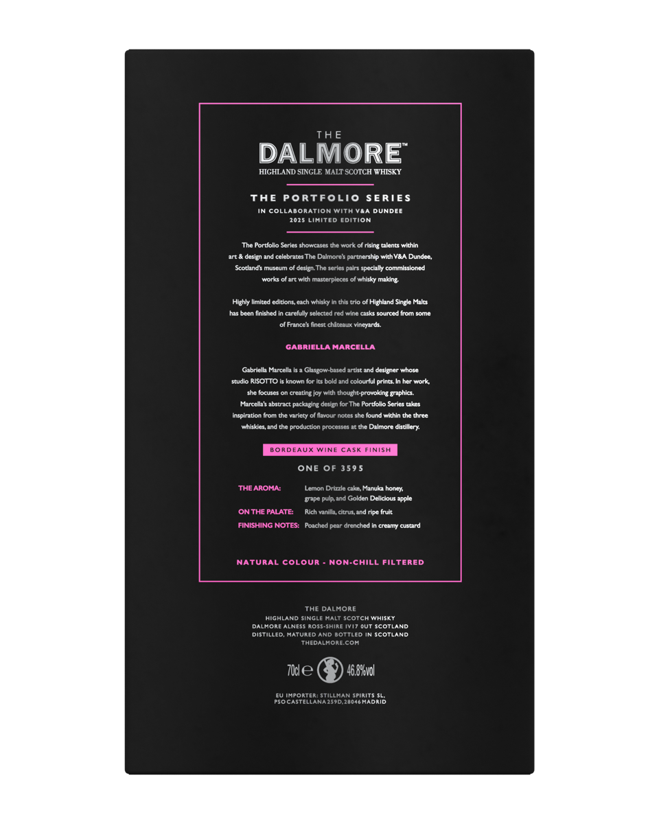 The Dalmore Portfolio Series 2025 Entry Box Back