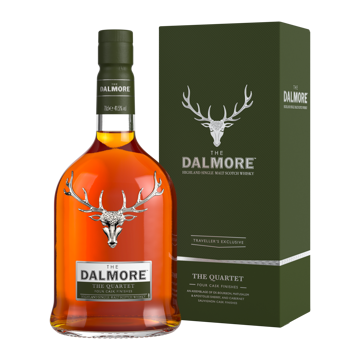 The Dalmore Ensemble Quartet 70Cl Box + Bottle